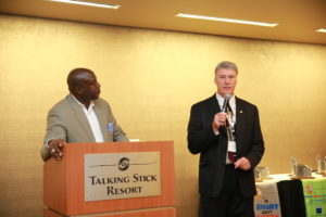 Randall Krocka, SMOHIT administrator, speaks.