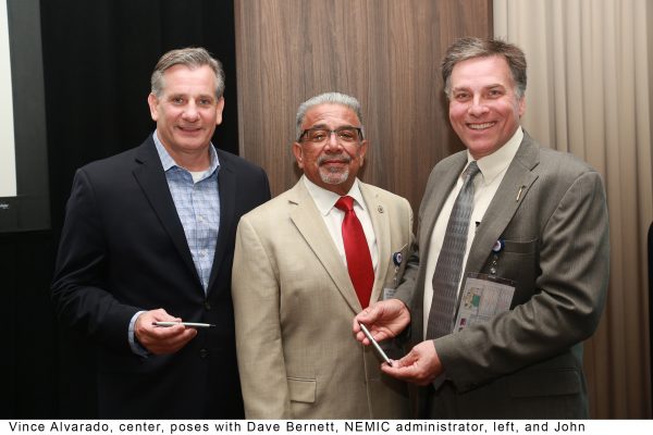 ICB conference photo with Vince Alvarado